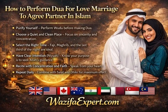 How to Perform Dua For Love Marriage To Agree Partner In Islam